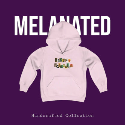 Handcrafted Afro Graphic Youth Hoodie, Kids Sweatshirt, Ethnic Design