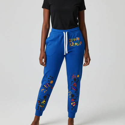 Tribal Dance Athletic Unisex Joggers — Colorful Kokopelli AOP Sweatpants