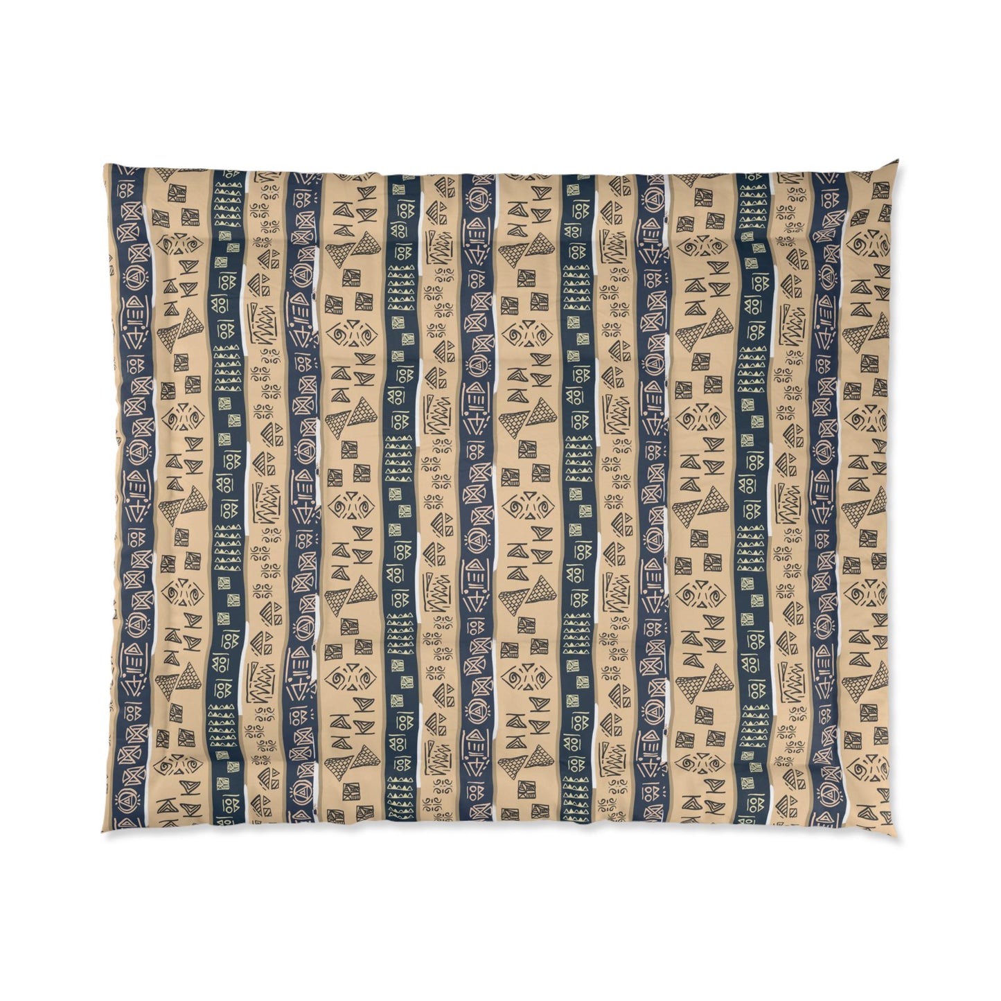 Tribal Comforter, Boho Blanket, Aztec Bedding, Ethnic Duvet Cover
