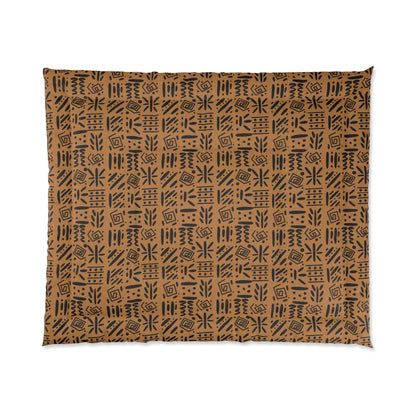 Boho Comforter, Aztec Pattern Bedding, Cozy Home Decor, Tribal Print Duvet Cover