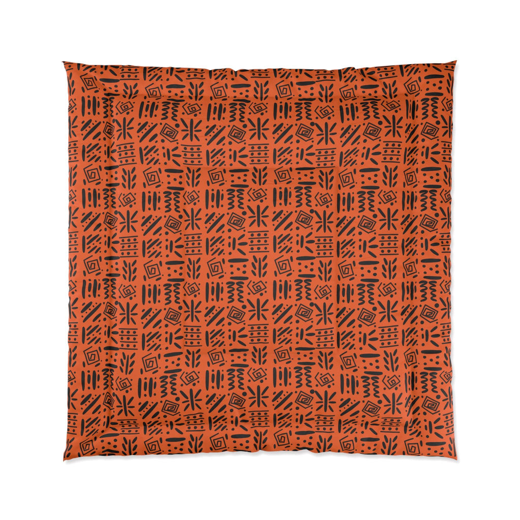 Boho Comforter, Aztec Pattern Bedding, Cozy Home Decor, Tribal Print Duvet Cover