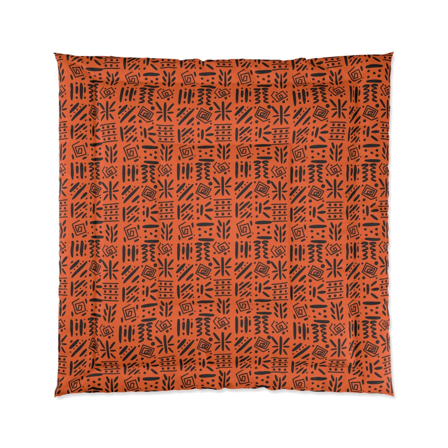 Boho Comforter, Aztec Pattern Bedding, Cozy Home Decor, Tribal Print Duvet Cover