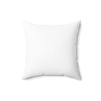 Ethnic Family Doodle Spun Polyester Square Pillow - Handcrafted Accent Throw Cushion