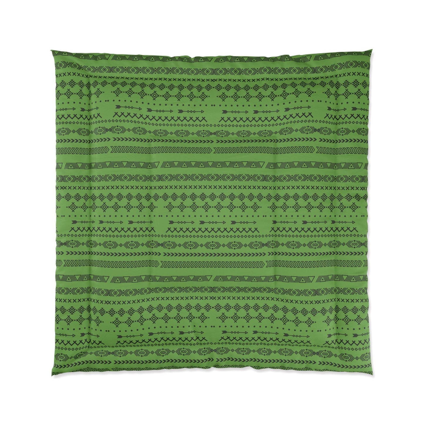 Boho Comforter, Aztec Pattern Bedding, Cozy Home Decor, Tribal Print Duvet Cover