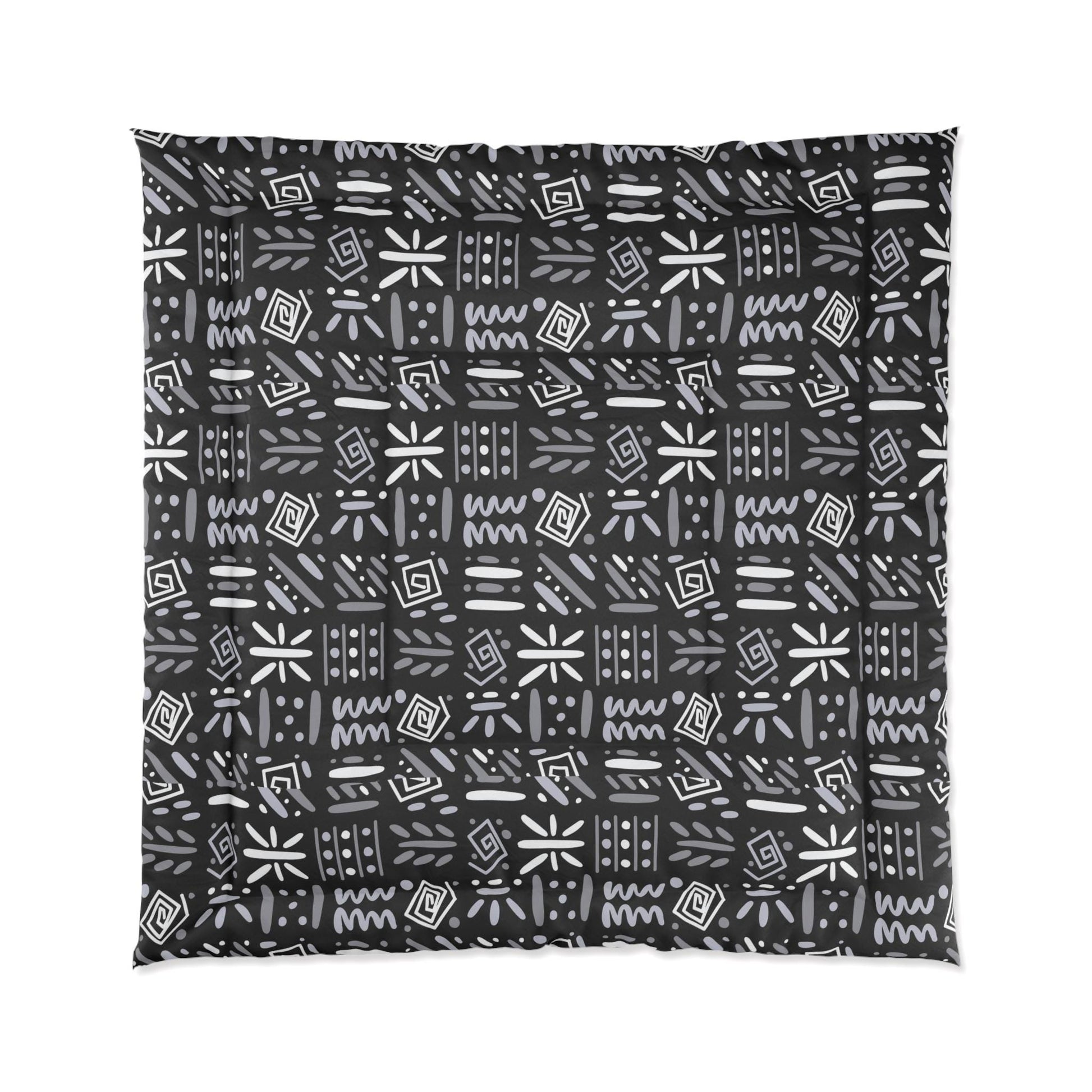 Tribal Comforter, Boho Duvet Cover, Aztec Bedspread, Ethnic Bedding Comforter