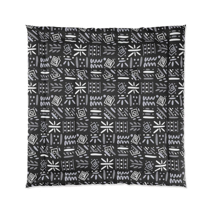 Tribal Comforter, Boho Duvet Cover, Aztec Bedspread, Ethnic Bedding Comforter