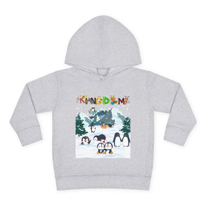 Penguin Toddler Hoodie, Arctic Animals Kids Fleece Sweatshirt, Animal Graphic Children's Pullover