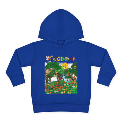 Jungle Animals Toddler Hoodie, Kids Fleece Sweatshirt, Monkey Graphic Baby Pullover