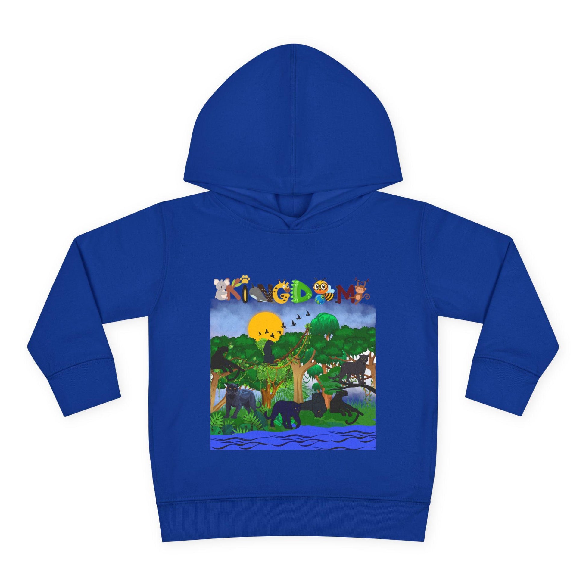Panther Graphic Toddler Hoodie, Jungle Toddler Sweatshirt, Big Cats Kids Hoodie, Animal Print Child Pullover, Safari Theme Fleece Jumper