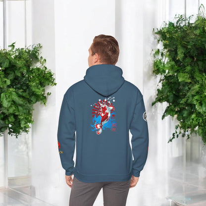 Graphic Ninja Enthusiast Hoodie, Unisex Heavy Blend Sweatshirt - Martial Arts Gift