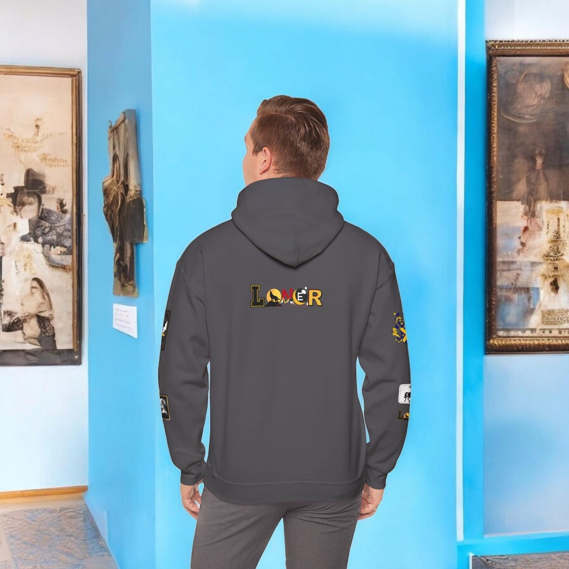 Medieval Themed Hoodie, Knights and Dragon Fans, Unisex Sweatshirt