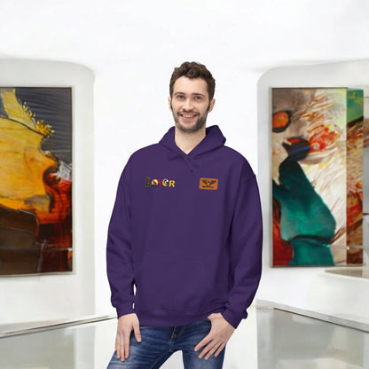 Tiger Graphic Hoodie, Lone Wolf Sweatshirt, Unisex Fleece Pullover, Cozy Animal Print Top