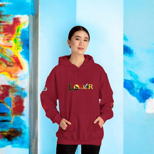 Graphic Ninja Enthusiast Hoodie, Unisex Heavy Blend Sweatshirt - Martial Arts Gift