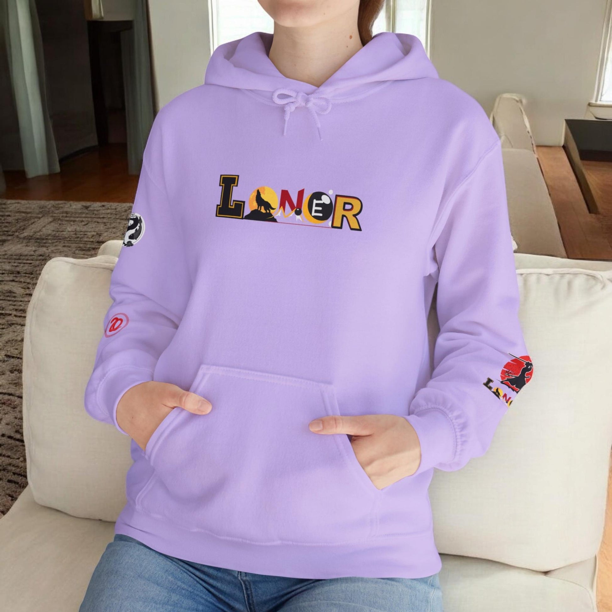 Graphic Ninja Enthusiast Hoodie, Unisex Heavy Blend Sweatshirt - Martial Arts Gift