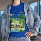 Panda Graphic Unisex Tee, Nature Inspired, Animal Kingdom Shirt, Wildlife Tee