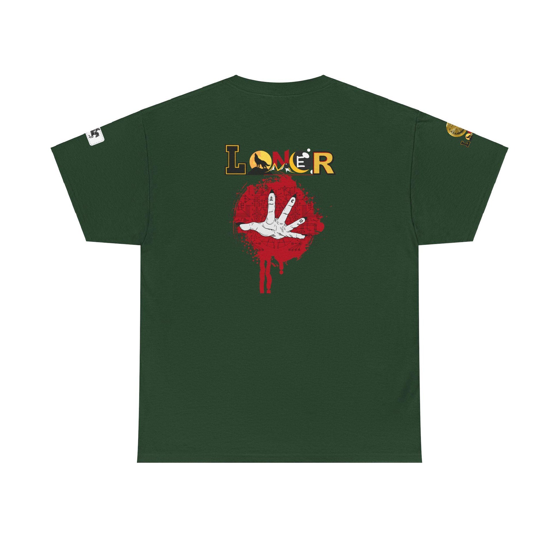 Mystical Hand Art Unisex Tee, Loner Themed Reaching Hand Graphic Shirt