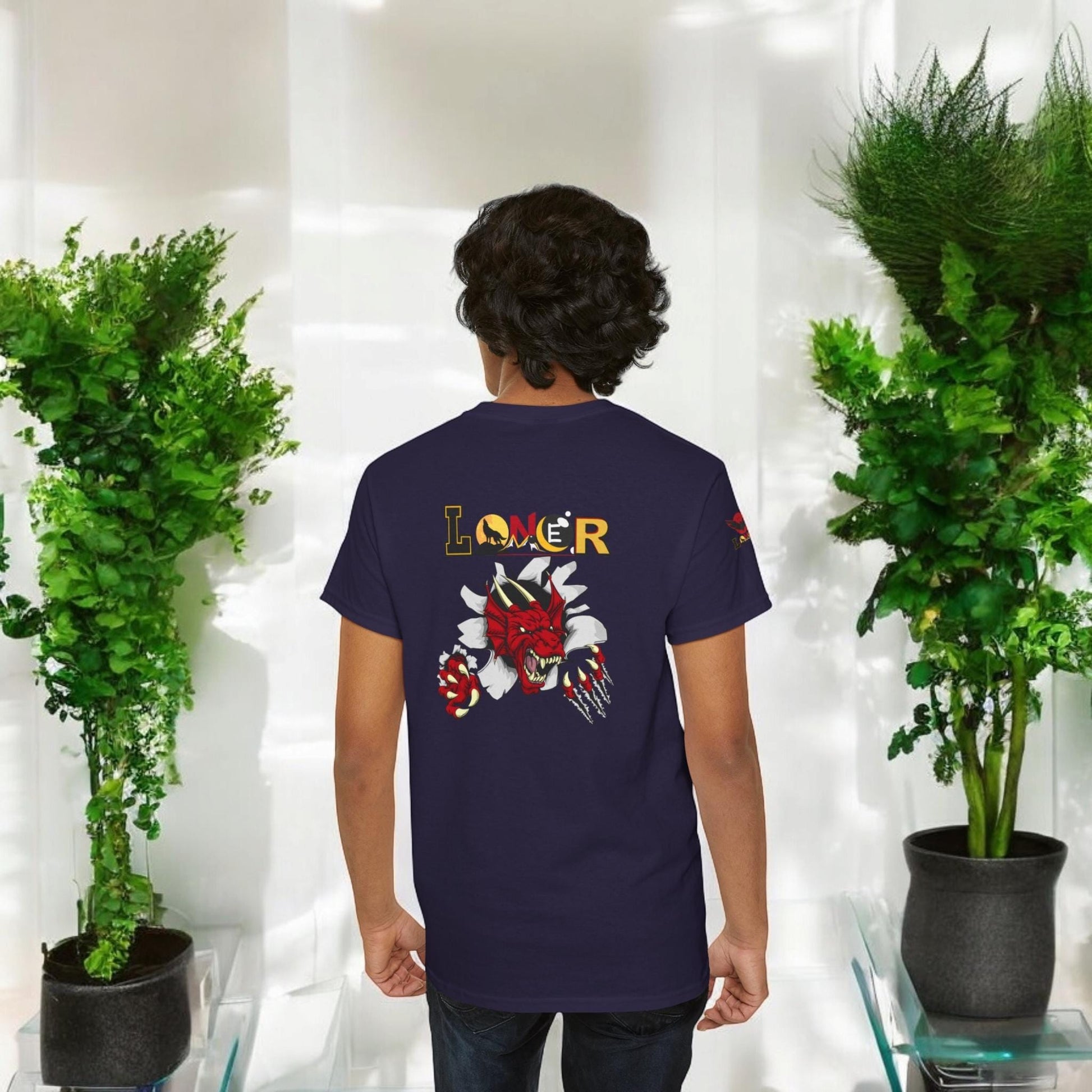Dragon Unisex Tee, Mythical Animals Graphic T-Shirt, Wildlife Lover Tee, Animal Claw Print