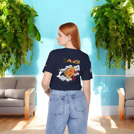 Dragon Graphic Tee, Loner Themed Unisex Shirt, Dragon Art T-Shirt, Mythical Creature Top