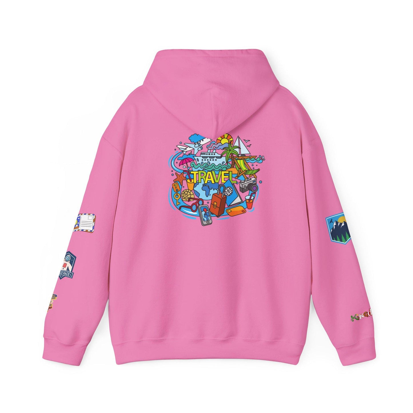 Travel Enthusiast Unisex Hoodie, Vacation Mode Graphic Sweatshirt, Wanderlust Gift
