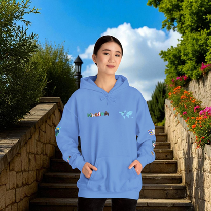 Travel Enthusiast Unisex Hoodie, Vacation Mode Graphic Sweatshirt, Adventure Clothing