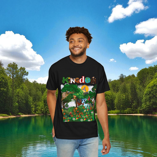 Monkey Graphic Jungle Animals T-shirt, Wildlife Lover Tee, Safari Theme Shirt