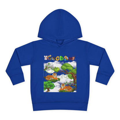 Tiger Graphic Toddler Hoodie, Wild Life Pullover, Fleece Sweatshirt, Jungle Theme