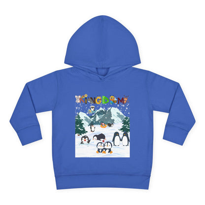 Penguin Toddler Hoodie, Arctic Animals Kids Fleece Sweatshirt, Animal Graphic Children's Pullover