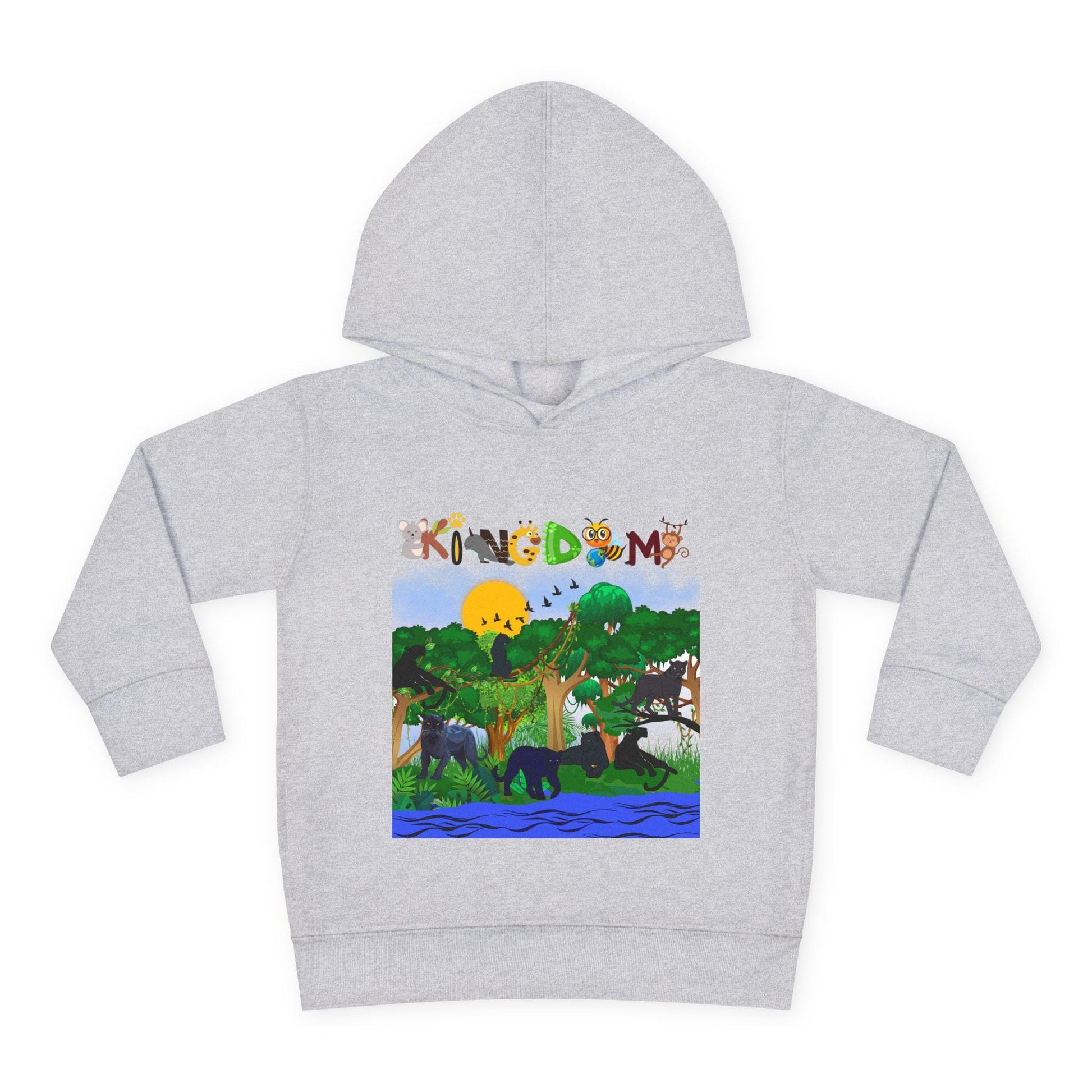 Panther Graphic Toddler Hoodie, Jungle Toddler Sweatshirt, Big Cats Kids Hoodie, Animal Print Child Pullover, Safari Theme Fleece Jumper