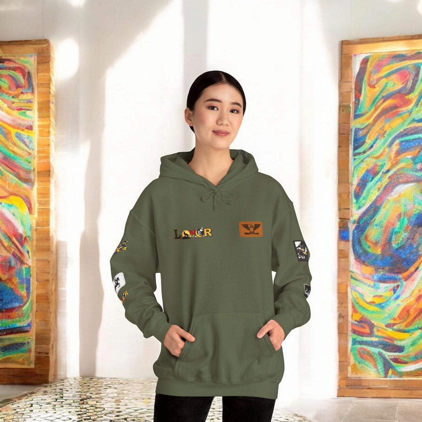 Medieval Themed Hoodie, Knights and Dragon Fans, Unisex Sweatshirt