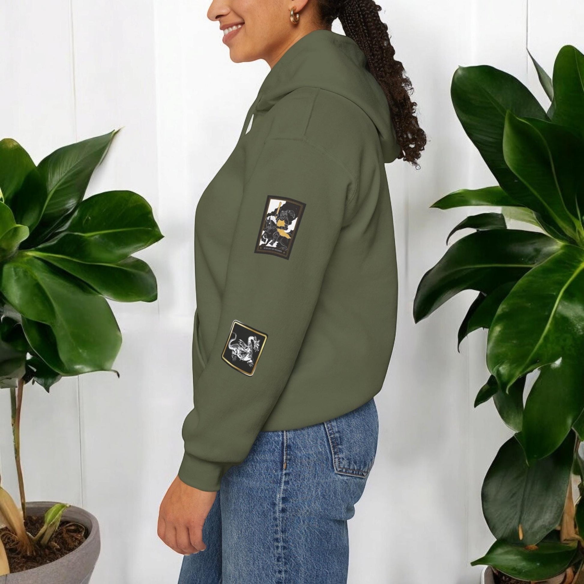 Medieval Themed Hoodie, Knights and Dragon Fans, Unisex Sweatshirt