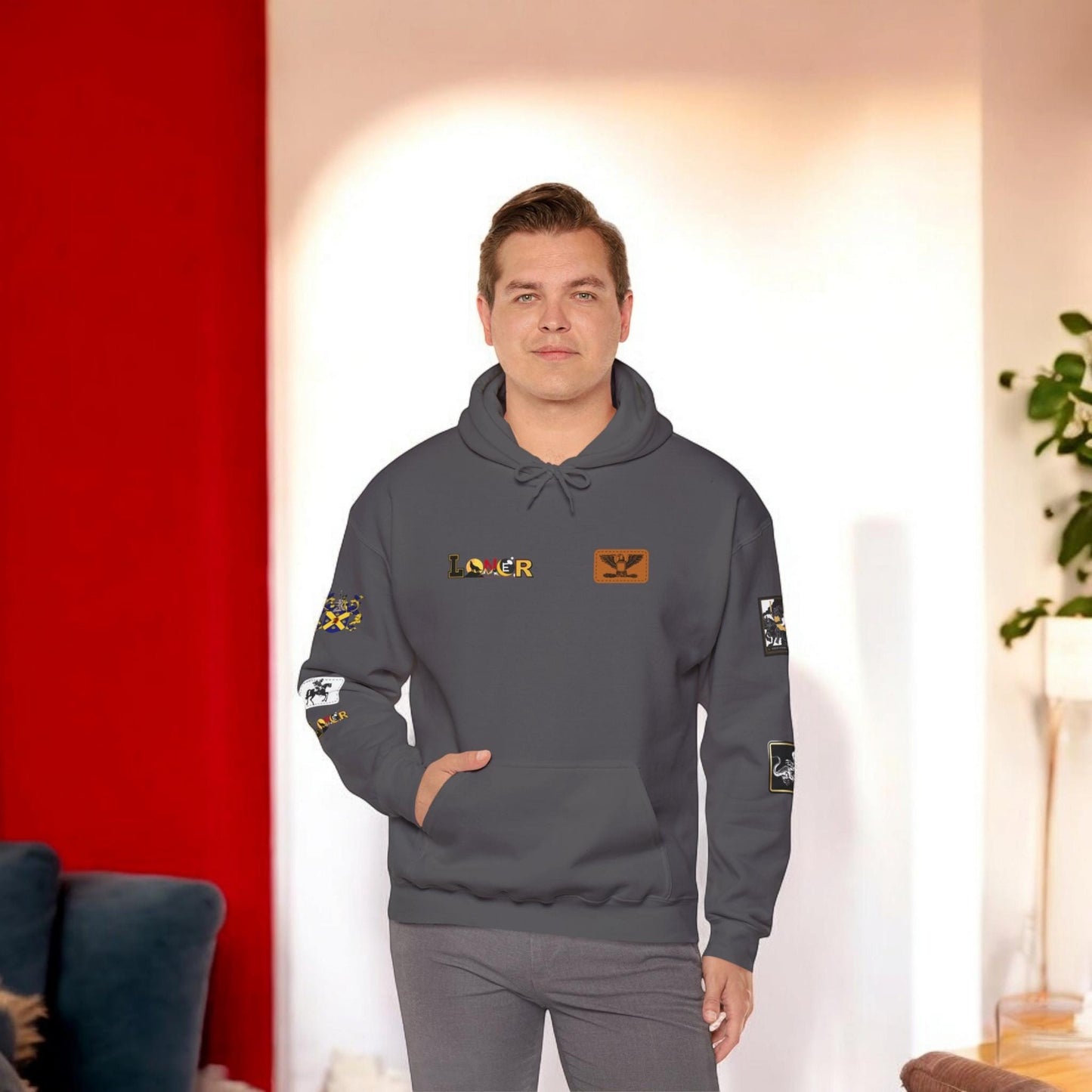 Medieval Themed Hoodie, Knights and Dragon Fans, Unisex Sweatshirt