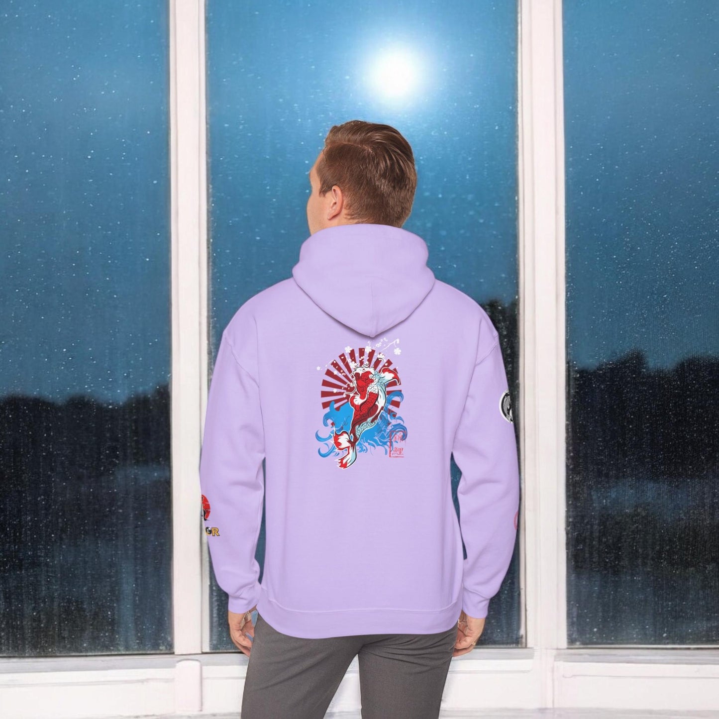 Graphic Ninja Enthusiast Hoodie, Unisex Heavy Blend Sweatshirt - Martial Arts Gift