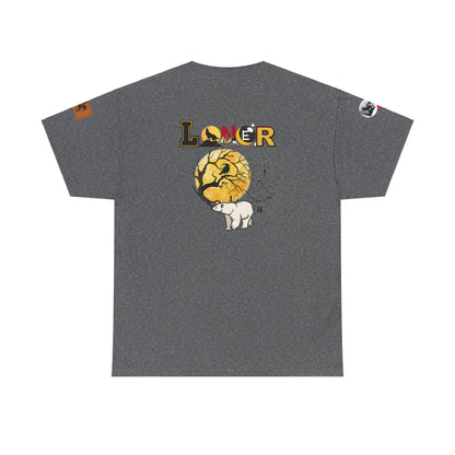 Lone Wolf Unisex Tee, Wild Animal Introvert Graphic T-Shirt, Wildlife Lover Tee