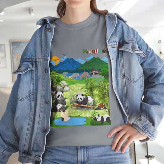 Panda Graphic Unisex Tee, Nature Inspired, Animal Kingdom Shirt, Wildlife Tee
