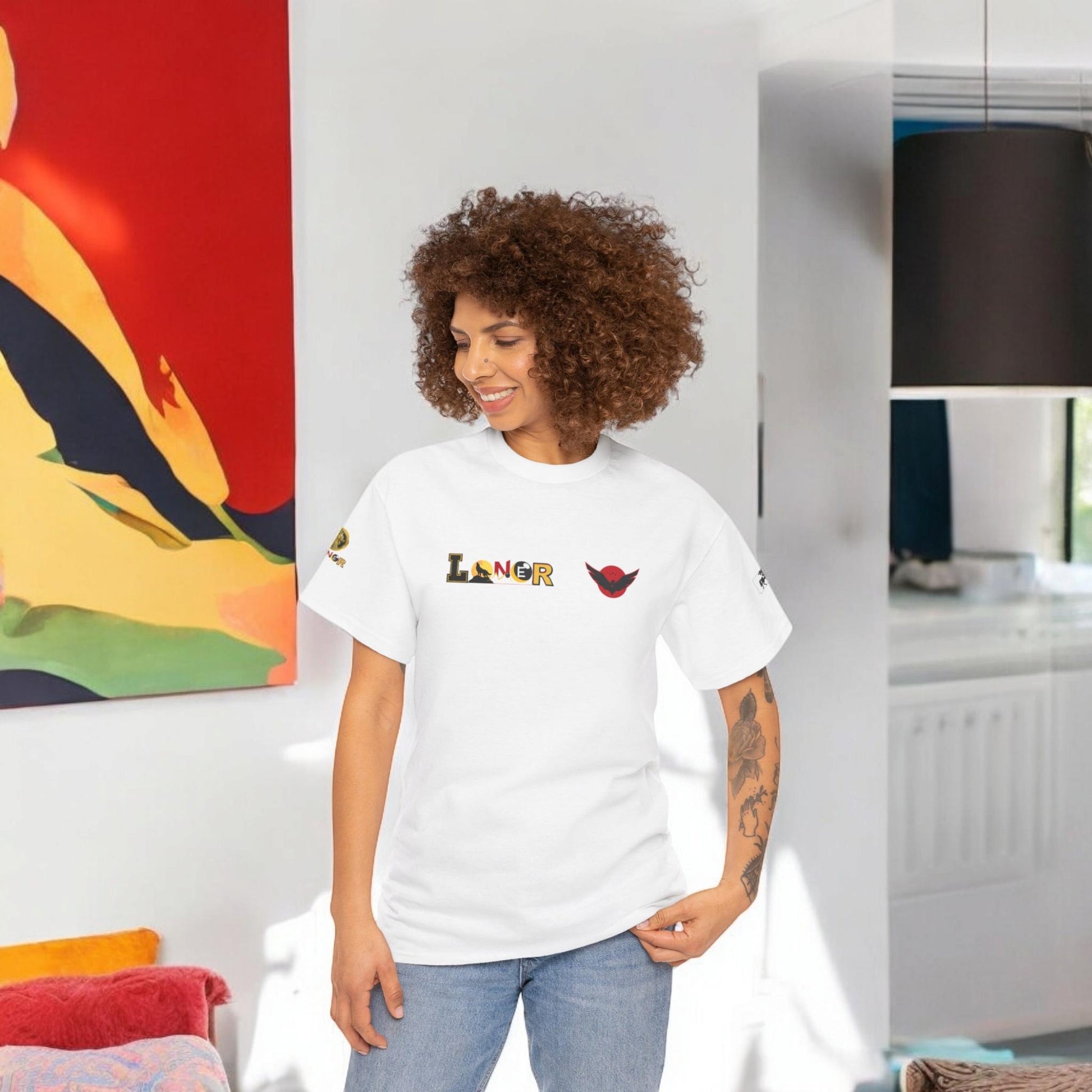 Mystical Hand Art Unisex Tee, Loner Themed Reaching Hand Graphic Shirt
