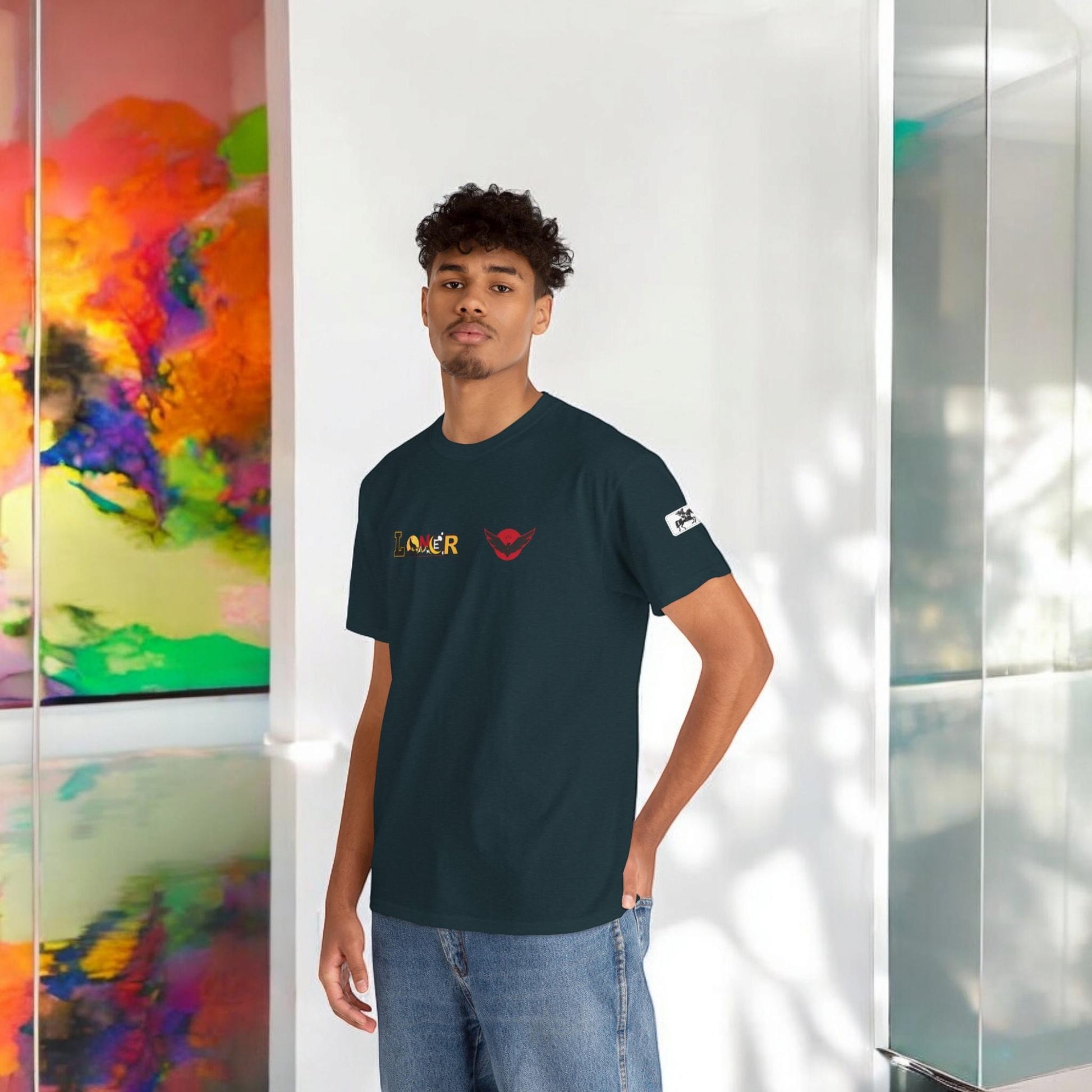 Mystical Hand Art Unisex Tee, Loner Themed Reaching Hand Graphic Shirt