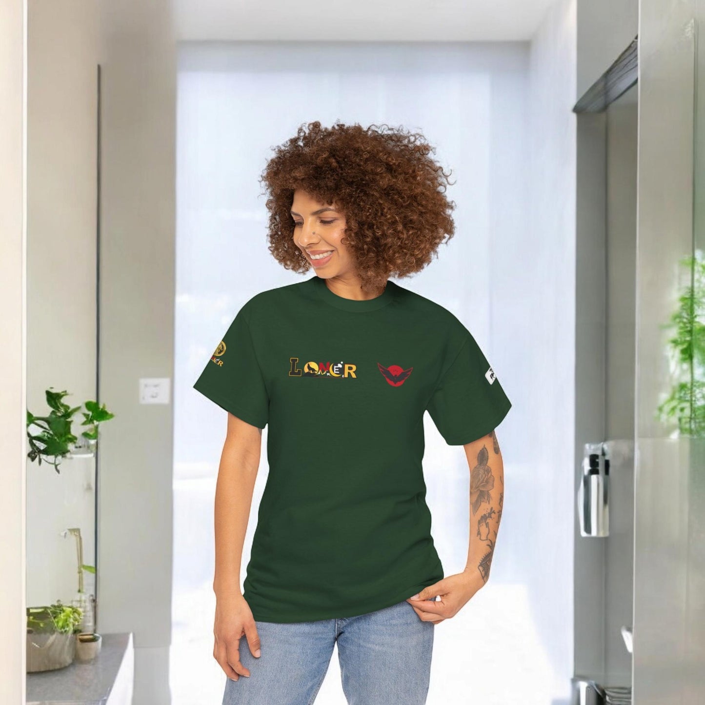 Mystical Hand Art Unisex Tee, Loner Themed Reaching Hand Graphic Shirt