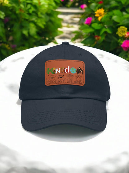 Animal Enthusiast Unisex Hat, Leather Patch Cap, Wildlife Lover Gift