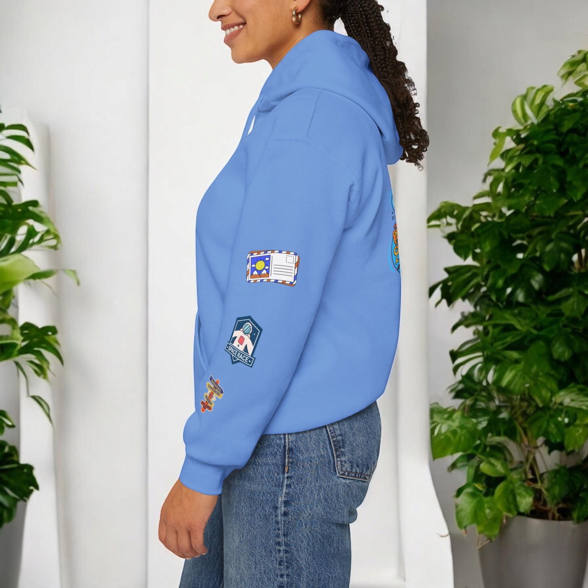 Travel Enthusiast Unisex Hoodie, Vacation Mode Graphic Sweatshirt, Adventure Clothing