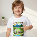 Wild Animals Graphic Toddler T-Shirt, Nature Theme Jungle Safari Shirt