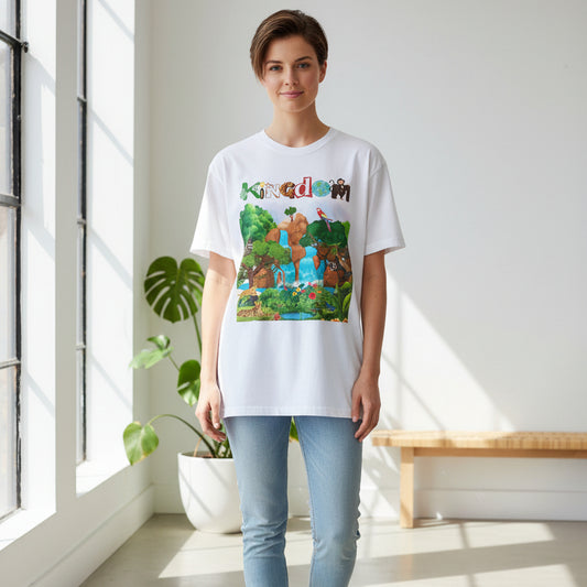 Rainforest Animal Graphic Unisex T-shirt, Jungle Wildlife Tee, Nature Lover Gift