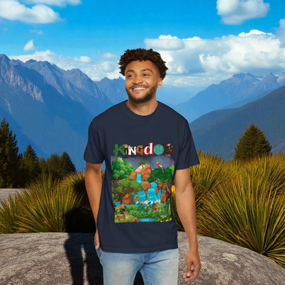 Rainforest Animal Graphic Unisex T-shirt, Jungle Wildlife Tee, Nature Lover Gift