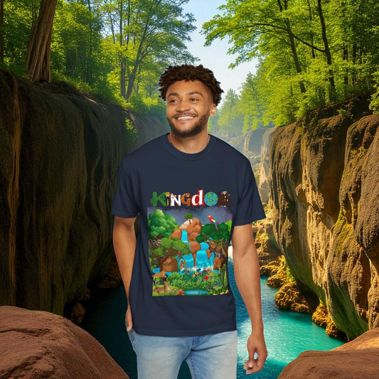 Rainforest Animal Graphic Unisex T-shirt, Jungle Wildlife Tee, Nature Lover Gift