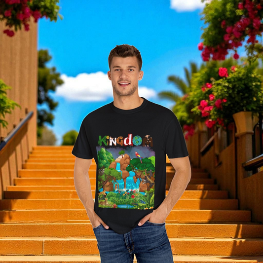 Rainforest Animal Graphic Unisex T-shirt, Jungle Wildlife Tee, Nature Lover Gift