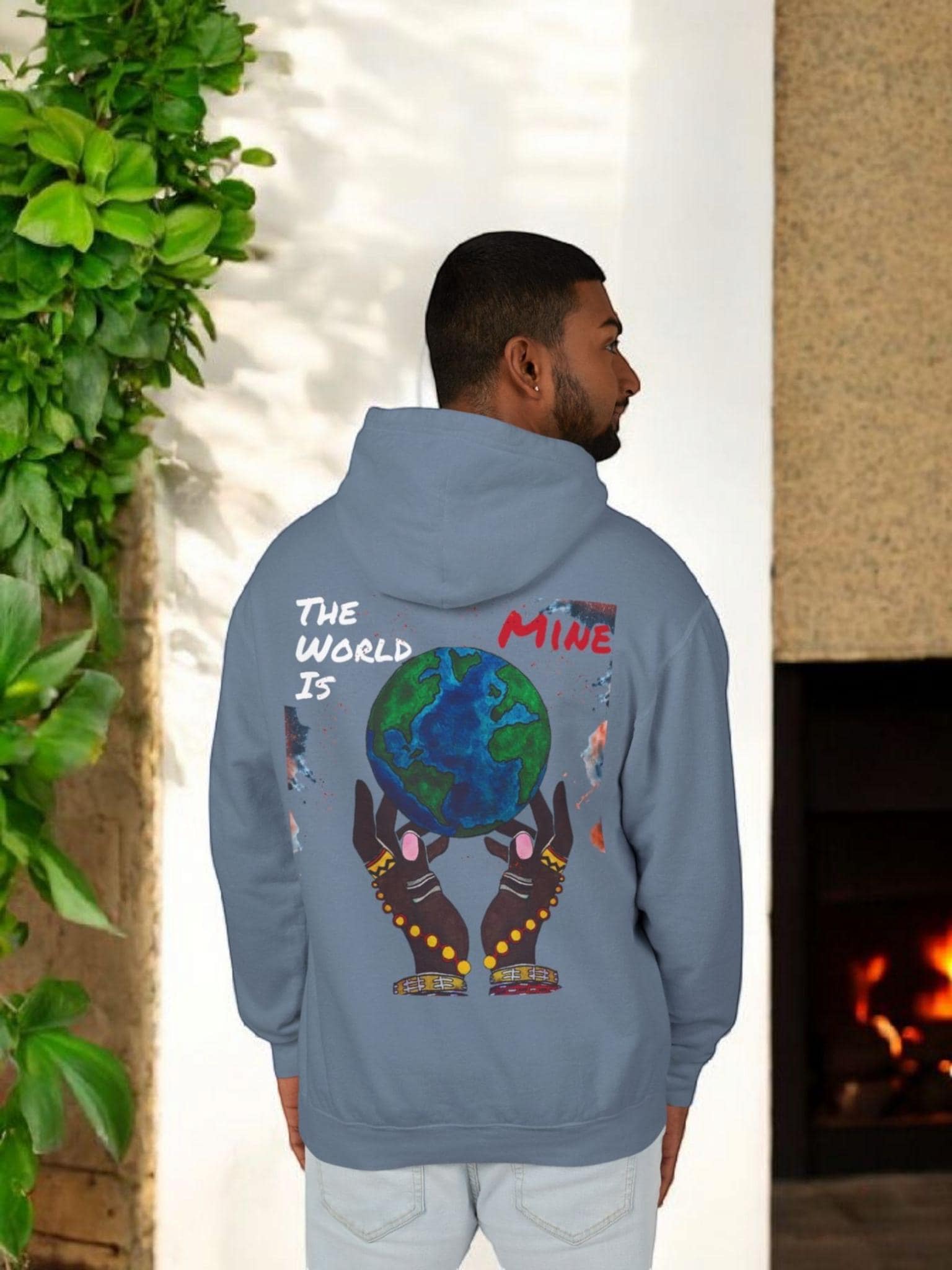 Galactic Art Unisex Hoodie, Space Design Pullover Sweatshirt, Celestial Sweatshirt