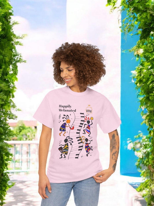 Afro Music, Piano Graphic Unisex Tee, Hand Drawn Music Shirt, Jazz Lover Gift