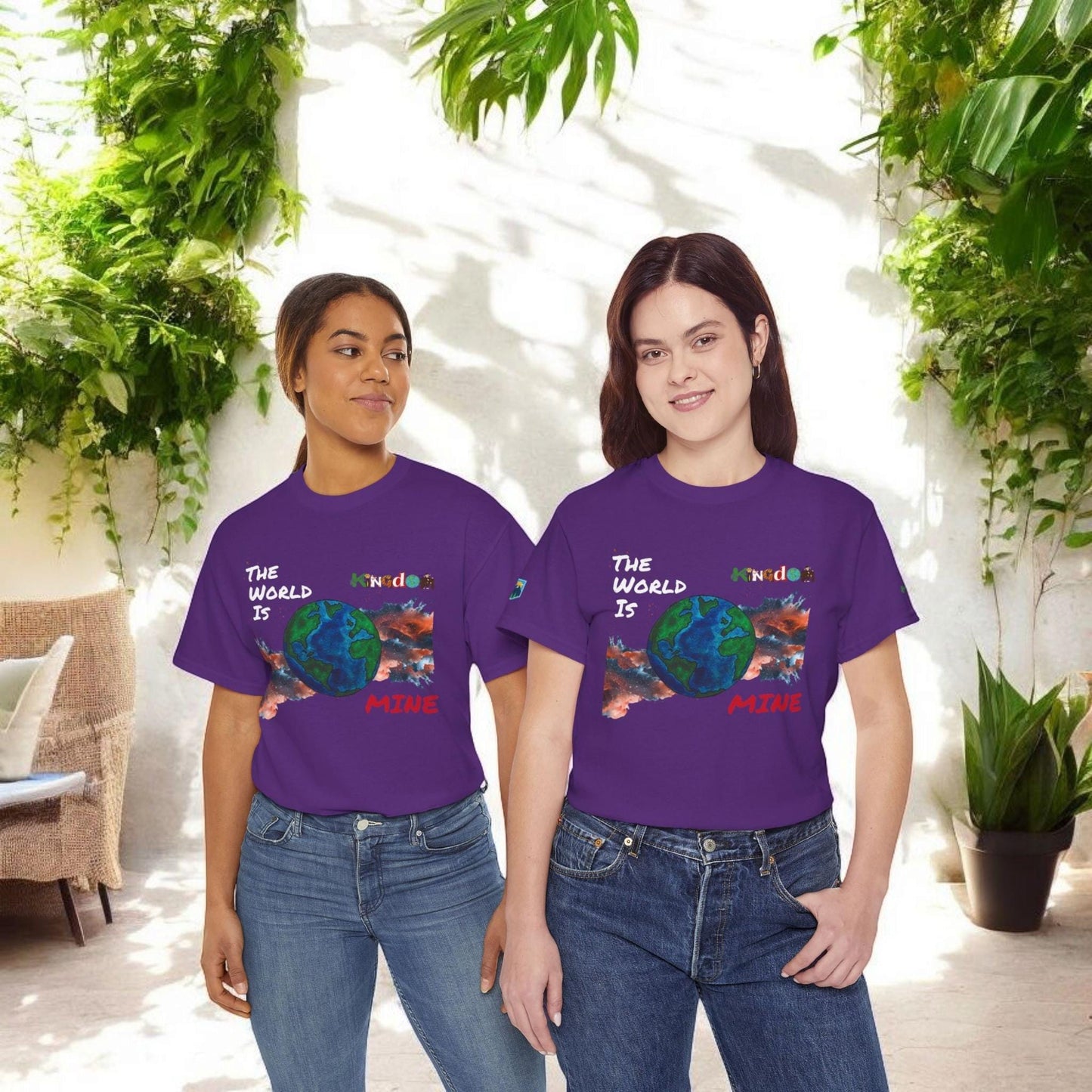 Galaxy Graphic Unisex Tee - Handcrafted Space Shirt, Cosmic Universe Top