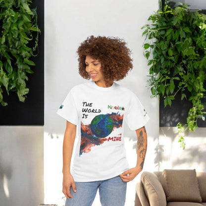 Galaxy Graphic Unisex Tee - Handcrafted Space Shirt, Cosmic Universe Top