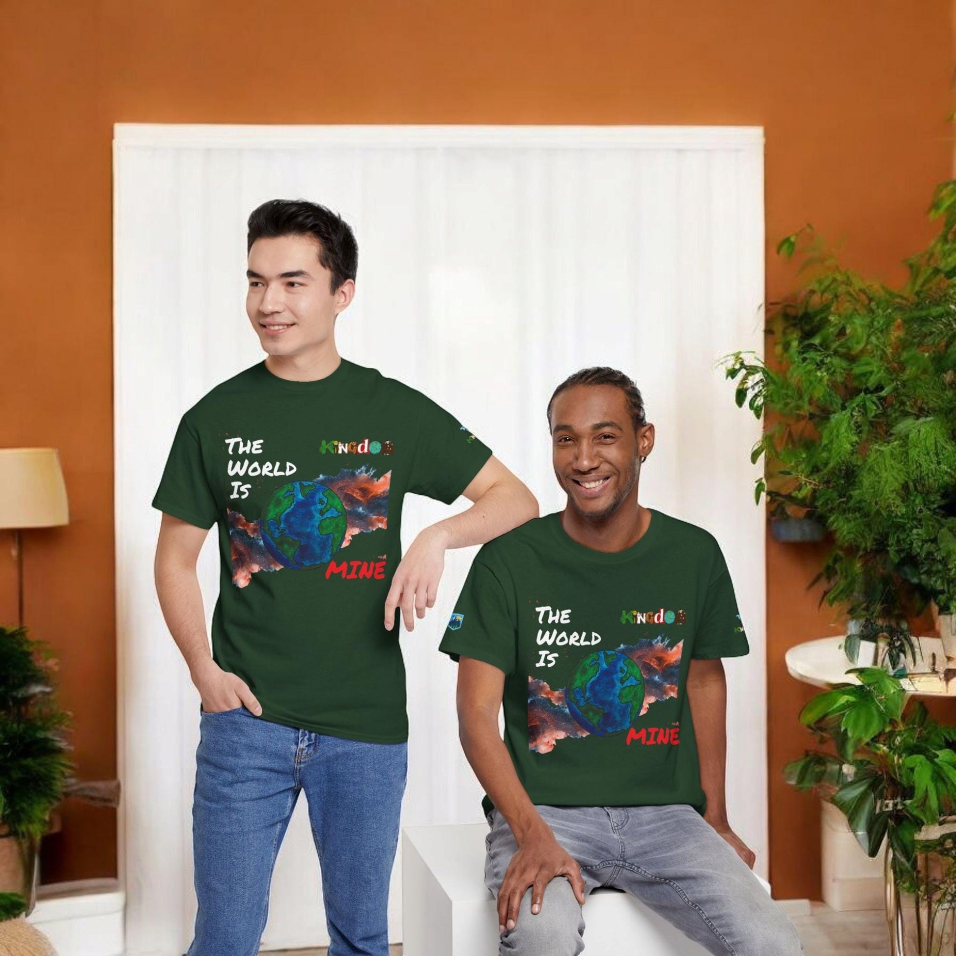Galaxy Graphic Unisex Tee - Handcrafted Space Shirt, Cosmic Universe Top