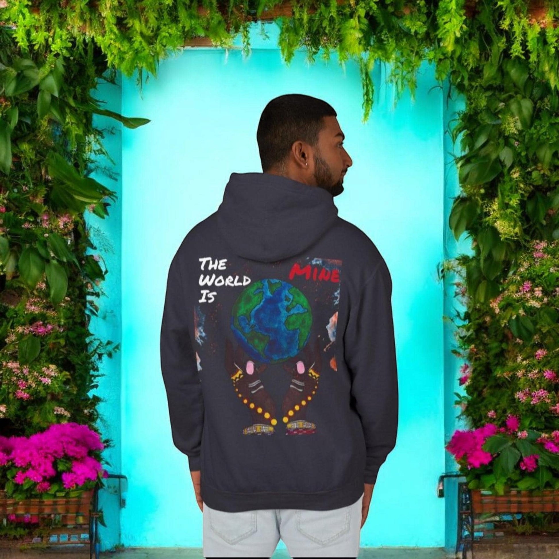 Galactic Art Unisex Hoodie, Space Design Pullover Sweatshirt, Celestial Sweatshirt
